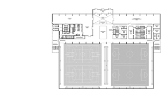 jeddah sports center design sketch