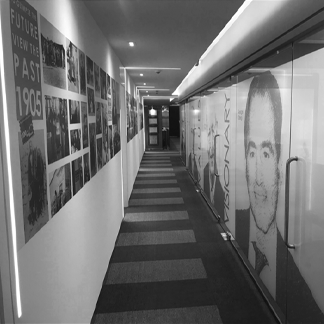 obegi group hq hallway